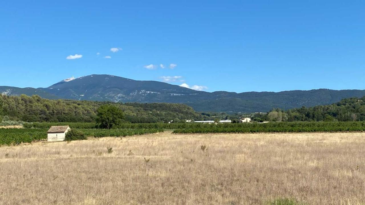 Villa Spacieuse Avec Terrasse Et Vue Mont Ventoux Entrechaux 外观 照片