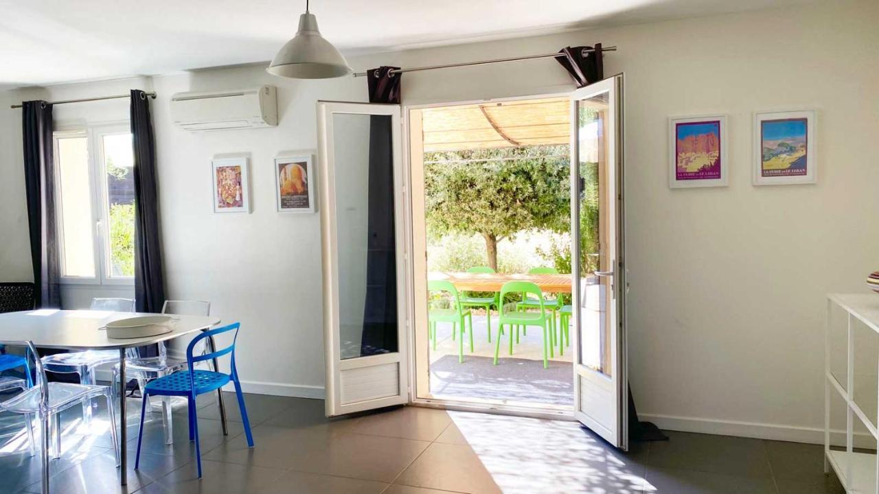 Villa Spacieuse Avec Terrasse Et Vue Mont Ventoux Entrechaux 外观 照片